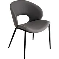 Стул Stool Group Вивьен LV-114-Na993-08-01 (экокожа серый)