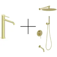 Набор душевой со смесителем Oliveeka OL-8893901788239017-BG