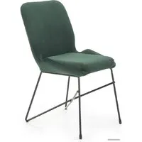 Стул с подлокотниками Halmar K454 (темно-зеленый)