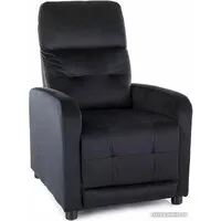 Кресло-качалка Signal Otus Velvet Bluvel 19 раскладное (черный)