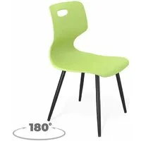 Стул Sheffilton SHT-ST58/S950VP (a5-7 мятный/черный муар, поворотный)