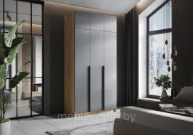 Шкаф 3-х створчатый Лион ШК-02 с антресолью АН-02 (1,2м.)