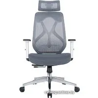 Офисное кресло Norden Имидж Grey YS-0817H(DT)W (белый пластик/серая сетка)