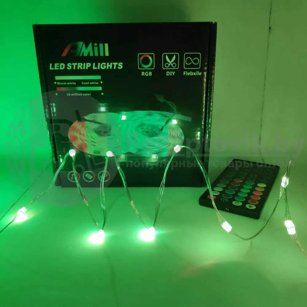 Умная гирлянда Amill (аналог Twinkly Strings), 10 метров (100 LED) ОПТОМ