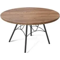 Журнальный столик Sheffilton SHT-S100/МДФ 70 (черный муар/светлый орех)