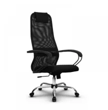 Кресло Situp Кресло OPTIMA ULTRA chrome (сетка Black/Black) механизм DMS