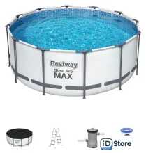 Каркасный бассейн Bestway Steel Pro Max 56420 BW (366х122)
