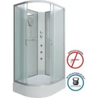 Душевая кабина Niagara NG-33084-14RBKG 100x80 (матовое стекло)