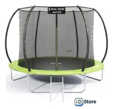 Батут Atlas Sport 252 см - 8ft Master (с лестницей, зеленый)