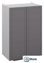 Шкаф навесной Arvento Корнелия Флок-плюс ВШ50с без сушки (графит софт)