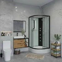 Душевая кабина Niagara NG-6702-14BKG 100x100x200