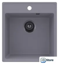 Кухонная мойка MAUNFELD Perla 460 MFQS-460LGR