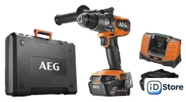 Ударная дрель-шуруповерт AEG Powertools BSB 18C3BL-402C 4935478938 (с 2-мя АКБ 4 Ач, кейс)