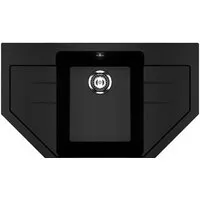 Кухонная мойка Ulgran U-609 (344 ультра-черный)