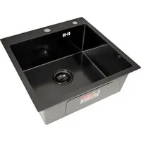 Кухонная мойка ARFEKA Eco AR 500500 Black PVD Nano Decor Millet Grains