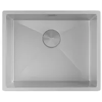 Мойка кухонная ZorG Zerox 54 U / IF Zurinox Steel