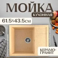 Кухонная мойка Saniteco Fortis (песок)
