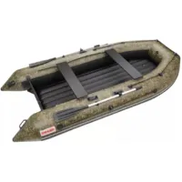 Надувная лодка Roger Boat Zefir 3500 LT (малокилевой, камуфляж камыш/черный комби)
