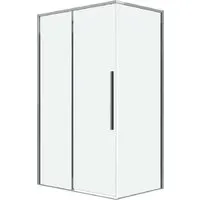 Душевой уголок Grossman Galaxy 100х100х195 120.K33.01.1010.10.00 (хром/прозрачное стекло)