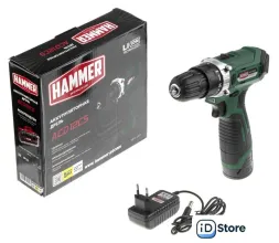 Дрель-шуруповерт Hammer ACD12CS (с 1-им АКБ)