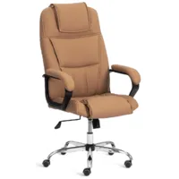 Кресло офисное TetChair Bergamo (светло-коричневый)