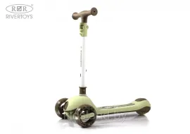 Детский самокат Rivertoys HB-818 зеленый