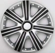 Колпак декоративный автомобильный DTM Super Silver 14" (4 шт)
