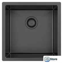 Кухонная мойка ZorG ZRN 4545 Premium PVD Gunblack