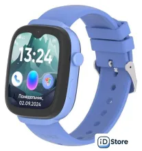 Детские умные часы Elari KidGram 4G (синий)