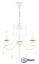 Подвесная люстра Ambrella light TR4915/3 WH/GD