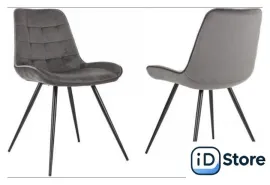 Стул Бюрократ CH-K2 2 шт (серый Holland 18/черный)