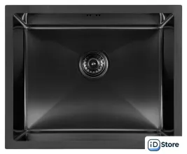 Кухонная мойка ARFEKA ECO AR 550450 BLACK PVD NANO DECOR MILLET GRAINS