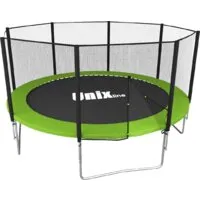 Батут Unix Line Simple 12 ft Green (outside)