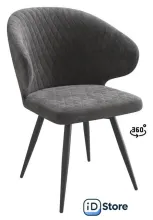 Стул Мамадома Rob-R1 360 (b28 Antracite Lux/черный)