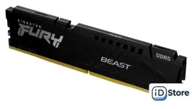 Оперативная память Kingston FURY Beast 32ГБ DDR5 6000 МГц KF560C30BBE-32