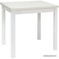 Кухонный стол Signal Adam 90x65 (белый матовый)