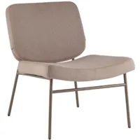 Стул Stool Group Эбигейл / LV-120-E31-7006 (велюр бежевый/каркас бежево-серый)