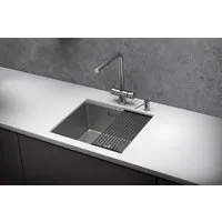 Кухонная мойка Granula Kitchen Space 5045U (сталь матовая)