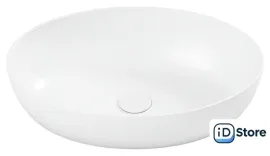 Умывальник Belux Турин 540 элипс (18, белый матовый/Solid Surface)