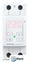 Реле напряжения Welrok D2-63 red (красный)