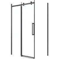 Душевой уголок Grossman Classic 110x80x195 120.K33.04.1180.42.00 (графит сатин/стекло прозрачное)