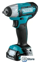 Гайковерт Makita TW140DWAE (с 2-мя АКБ)