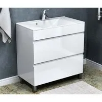 Мебель для ванных комнат Vela Тумба под умывальник Vela Мира 80Н под Milen TU271051