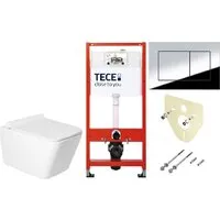 Унитаз подвесной Saniteco KW-9004W TECE Kit 9400412