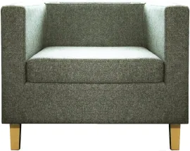 Кресло Бриоли БиллиД J20 серый светлые опоры