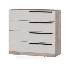 Комод Урбан КМ-02 - Дуб Смоки / Кашемир (0,9м)