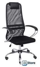 Офисное кресло AksHome Ирис Ch (черный)