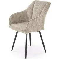 Стул с подлокотниками Halmar K576 (бежевый)