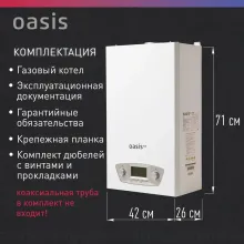 Котел газовый настенный OASIS ECO RE-24