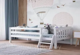 Кровать детская с бортиком Ф-141.01 (800х1800)